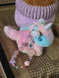 Unicorn Plushie Keychain